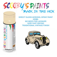 High-Quality Ivory Aerosol Spray Paint BC For Classic FORD Scorpio Paint fot restoration, high quaqlity aerosol sprays.