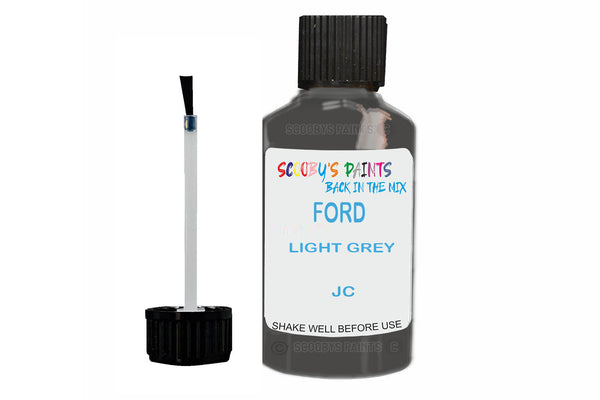 Mixed Paint For Ford Transit Mark Iv, Light Grey, Touch Up, Jc