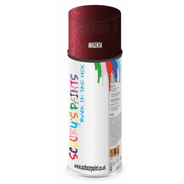 Mixed Paint For Ford Cabrio Magenta Aerosol Spray 10