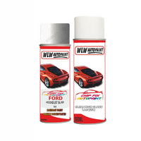 spray paint aerosol basecoat chip repair panel body shop dent refinish ford b-max-moondust-silver-aerosol-spray