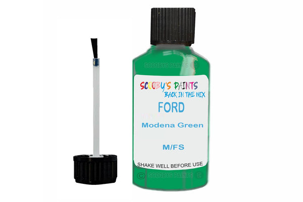 Mixed Paint For Ford Escort, Modena Green, Touch Up, M/Fs
