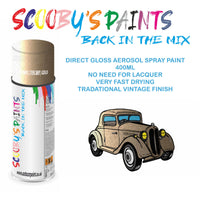 High-Quality OLYMPIC (TUSCANY) GOLD Aerosol Spray Paint 4W For Classic FORD Fiesta Paint fot restoration, high quaqlity aerosol sprays.