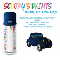 High-Quality PACIFICA BLUE Aerosol Spray Paint 4 For Classic FORD Escort Paint fot restoration, high quaqlity aerosol sprays.
