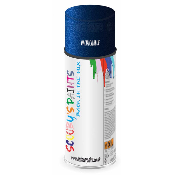 Mixed Paint For Ford Granada Pacifica Blue Aerosol Spray 4