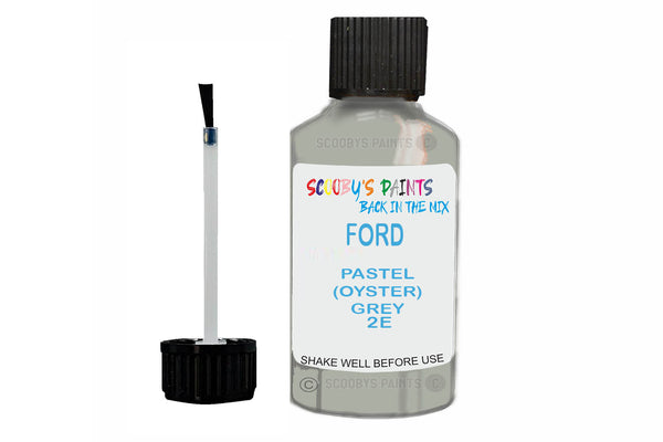 Mixed Paint For Ford Sierra, Pastel (Oyster) Grey, Touch Up, 2E