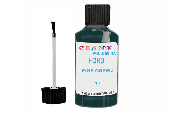 Mixed Paint For Ford Sierra, Pine Green, Touch Up, 1T
