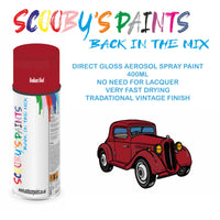 High-Quality Radiant Red Aerosol Spray Paint 4Z For Classic FORD Focus Paint fot restoration, high quaqlity aerosol sprays.