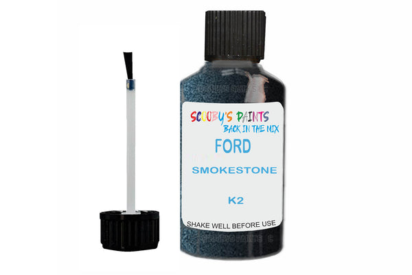 Mixed Paint For Ford Escort, Smokestone, Touch Up, K2