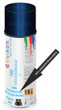Ford state blue Direct Gloss No Lacquer Required Spray Paint
