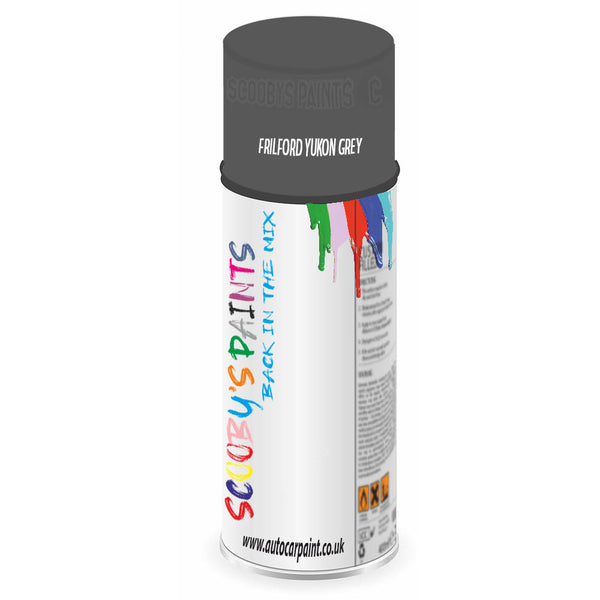 Mixed Paint For Mg Magnette Frilford Yukon Grey Aerosol Spray A2