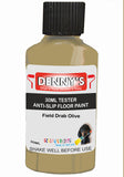 Denny's Floor Paint For Grip Coating Colour- Field Drab Olive - Anti-Slip Hardwearing Safe