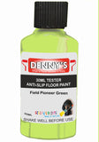 Denny's Floor Paint For Grip Coating Colour- Field Pioneer Green - Anti-Slip Hardwearing Safe