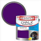 Denny's Chalk Paint For Furniture Colour- Fig Lavender Purple - Matte Scuffproof Refresh