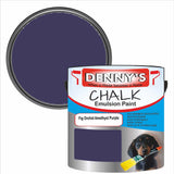 Denny's Chalk Paint For Furniture Colour- Fig Orchid Amethyst Purple - Matte Scuffproof Refresh