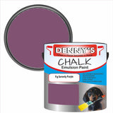 Denny's Chalk Paint For Furniture Colour- Fig Serenity Purple - Matte Scuffproof Refresh