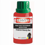 Denny's Stain Paint For Decking Colour- Firebrick Velocity Red - Anti-Slip Weatherproof Nourish