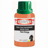 Denny's Stain Paint For Sheds Colour- Flare Orange - Weatherproof Uv-Safe Nourish