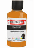 Denny's Emulsion Paint For Walls Colour- Amber Ember Harvest Orange - Matte Wipe-Clean Durable Coverage