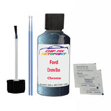 Ford Chrome Blue Touch Up Paint Code Chrome Scratch Repair Kit