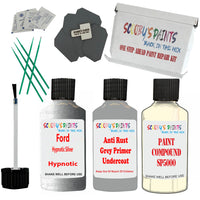 Ford Hypnotic Silver Car Detailing Paint and polish finishing kit