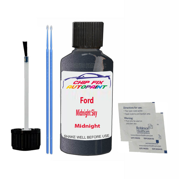 Ford Midnight Sky Touch Up Paint Code Midnight Scratch Repair Kit