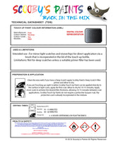 Instructions for use Ford Sea Grey Car Paint