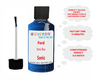 Ford Sonic Blue Paint Code Sonic