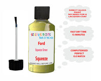 Ford Squeeze Green Paint Code Squeeze