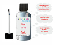 Ford Tonic Blue Paint Code Tonic