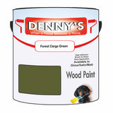 Denny's Wood Paint For Decking Colour- Forest Cargo Green - Anti-Slip Weatherproof Durable