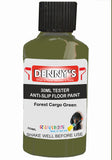 Denny's Floor Paint For Grip Coating Colour- Forest Cargo Green - Anti-Slip Hardwearing Safe