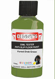 Denny's Floor Paint For Grip Coating Colour- Forest Drab Green - Anti-Slip Hardwearing Safe