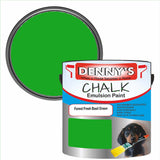 Denny's Chalk Paint For Furniture Colour- Forest Fresh Basil Green - Matte Scuffproof Refresh