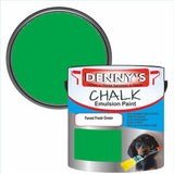 Denny's Chalk Paint For Walls Colour- Forest Fresh Green - Matte Wipe-Clean Coverage