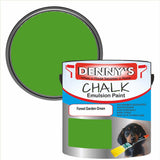 Denny's Chalk Paint For Furniture Colour- Forest Garden Green - Matte Scuffproof Refresh