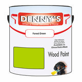 Denny's Wood Paint For Decking Colour- Forest Green - Anti-Slip Weatherproof Durable