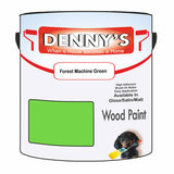 Denny's Wood Paint For Decking Colour- Forest Machine Green - Anti-Slip Weatherproof Durable