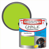 Denny's Chalk Paint For Furniture Colour- Forest Olive Green - Matte Scuffproof Refresh