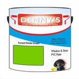 Denny's Plastic Paint For Doors Colour- Forest Oxide Green - Scuffproof Wipeable Durable