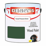Denny's Wood Paint For Decking Colour- Forest Pressure Green - Anti-Slip Weatherproof Durable