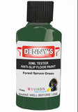 Denny's Floor Paint For Grip Coating Colour- Forest Spruce Green - Anti-Slip Hardwearing Safe