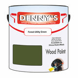 Denny's Wood Paint For Decking Colour- Forest Utility Green - Anti-Slip Weatherproof Durable
