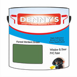 Denny's Plastic Paint For Pipes Colour- Forest Verdant Green - Chemical-Safe Impactproof Durable