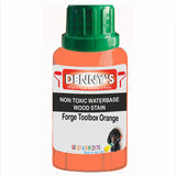 Denny's Stain Paint For Fences Colour- Forge Toolbox Orange - Weatherproof Uv-Safe Protect