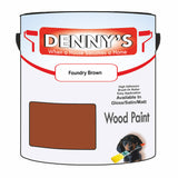 Denny's Wood Paint For Decking Colour- Foundry Brown - Anti-Slip Weatherproof Durable