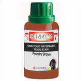 Denny's Stain Paint For Fences Colour- Foundry Brown - Weatherproof Uv-Safe Protect