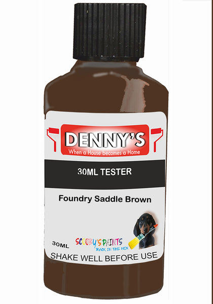 Denny's Chalk Paint For Furniture Colour- Mink Truffle Brown - Matte Scuffproof Refresh