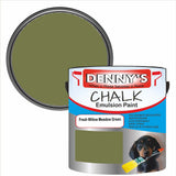 Denny's Chalk Paint For Cabinets Colour- Fresh Willow Meadow Green - Matte Scuffproof Easy-Clean
