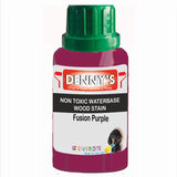 Denny's Stain Paint For Sheds Colour- Fusion Purple - Weatherproof Uv-Safe Nourish