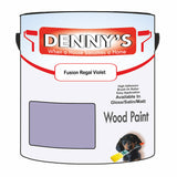Denny's Wood Paint For Decking Colour- Fusion Regal Violet - Anti-Slip Weatherproof Durable